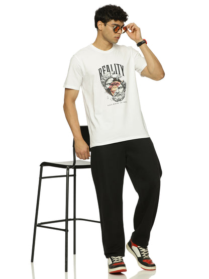 Reality printed Regular Fit tee