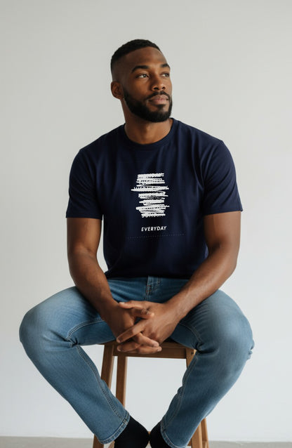 Everyday  print Regular Fit tee