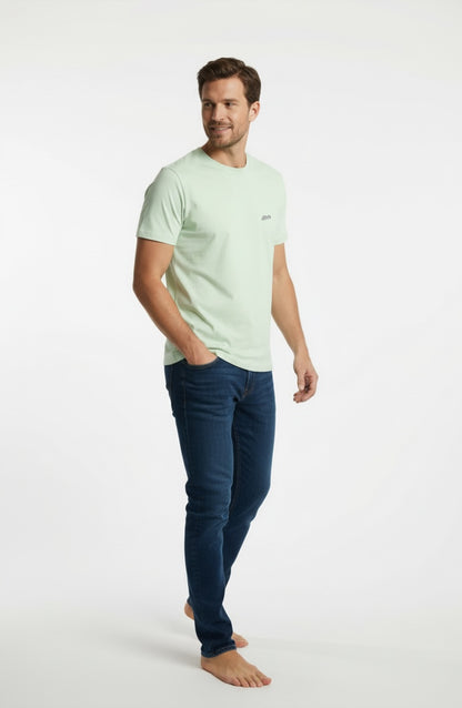Men's Cotton Green Regular fit tees
