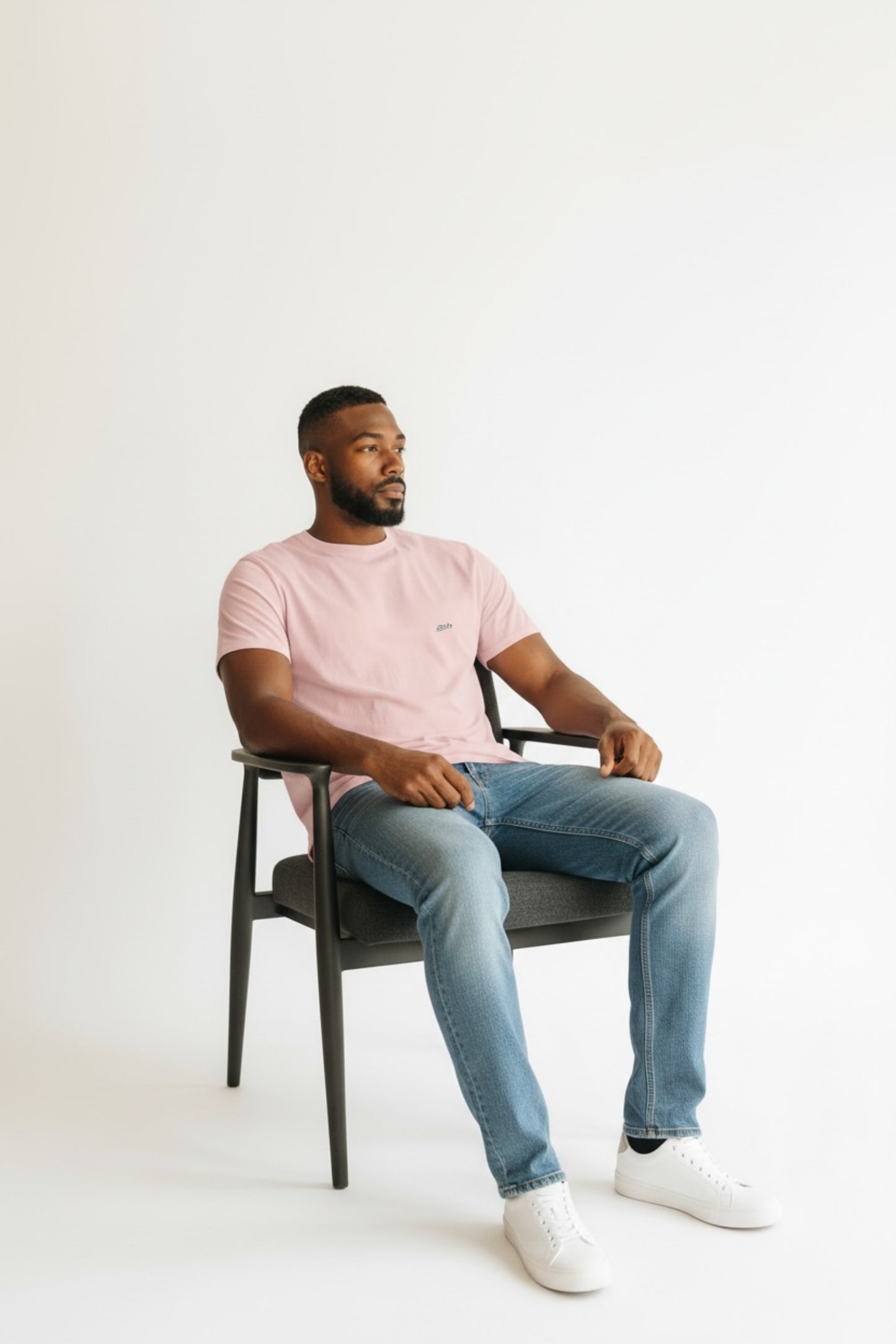 Men's Pink Regular fit tees