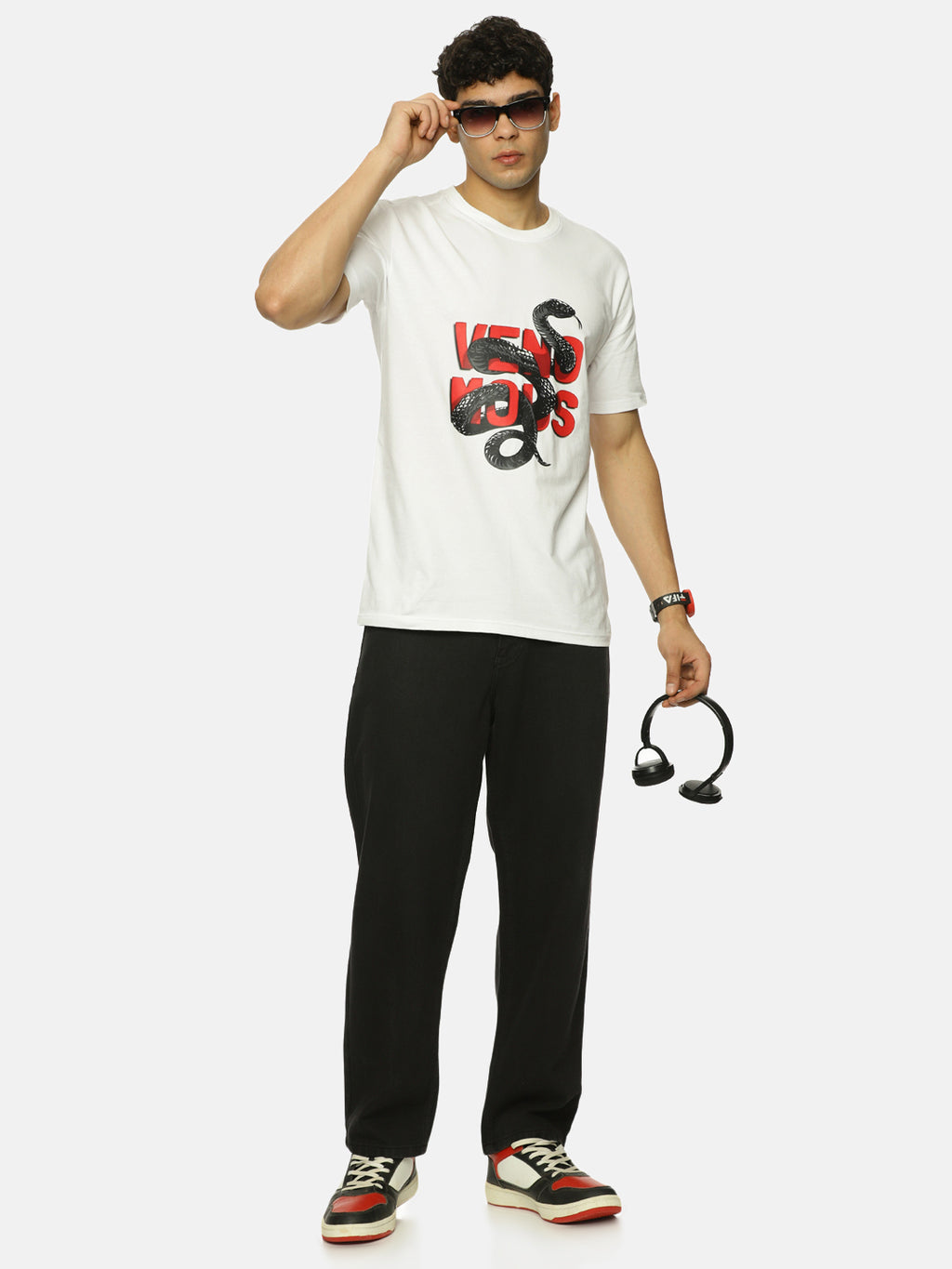 Printed T-Shirt for Men 95% cottpon 5% elasthane