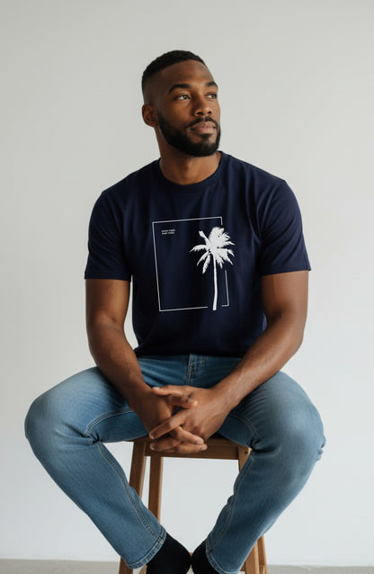 Tree Print Regular Fit tee