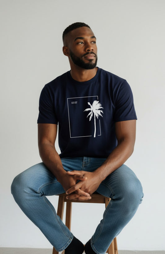 Tree Print Regular Fit tee