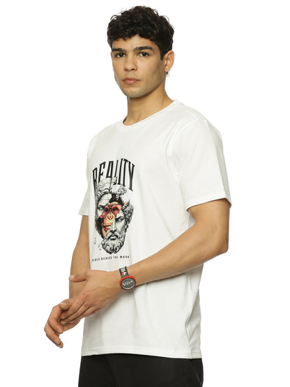Reality printed Regular Fit tee