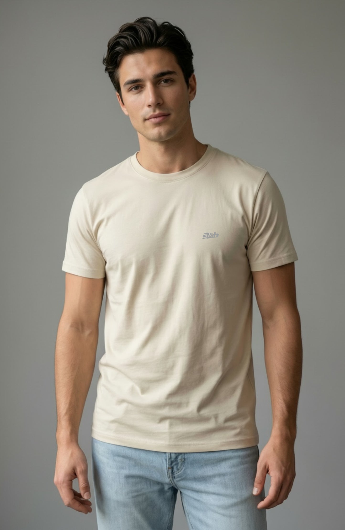 Men's Yellow Regular fit tees
