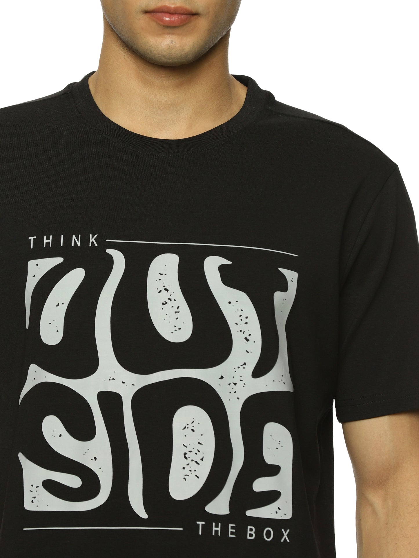 Out Side Graphic print Regular fit tee