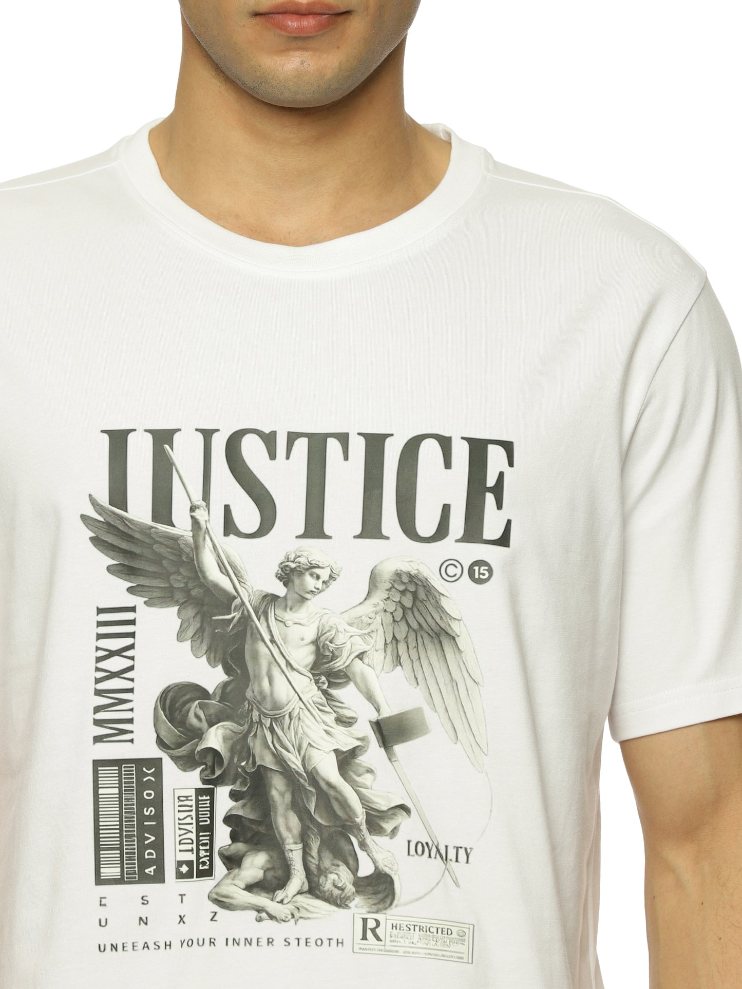Justice Print Regular Fit Tee