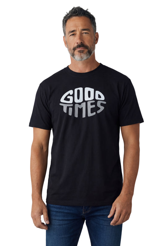 Good Times  print Regular Fit tee