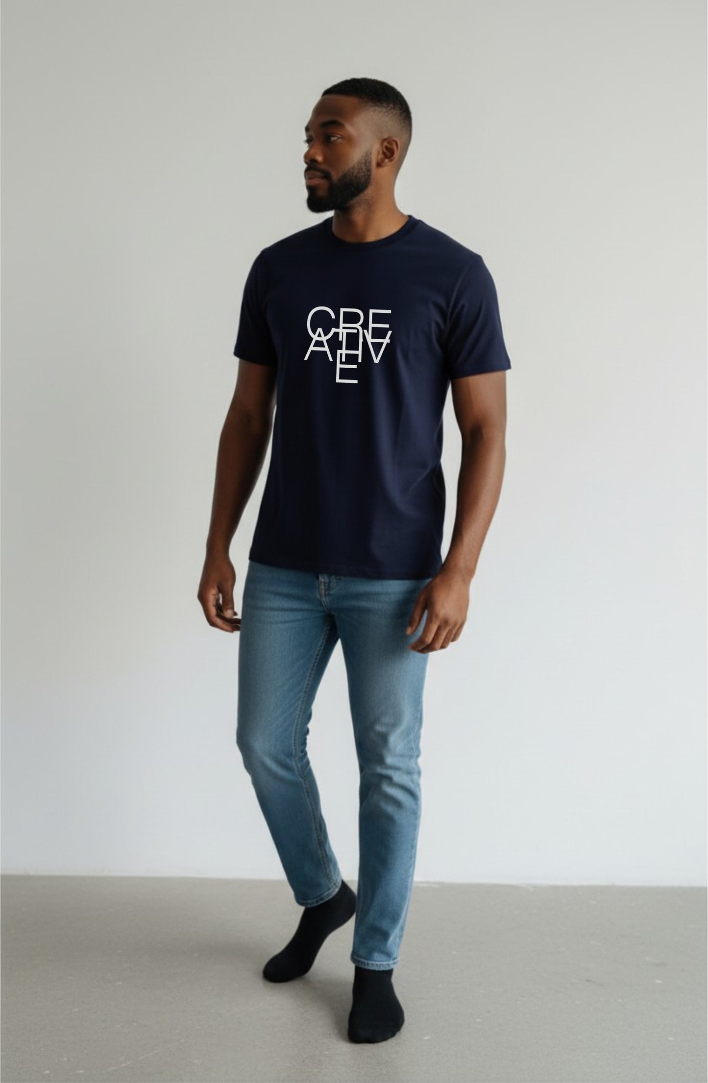 Creative print Regular Fit tee