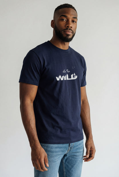 Into the wild  print Regular Fit tee