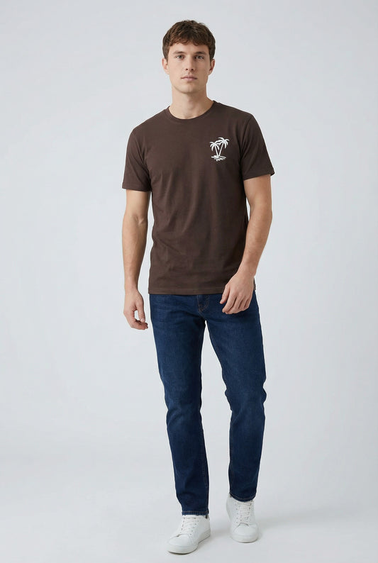 Tree  Print Regular Fit tee