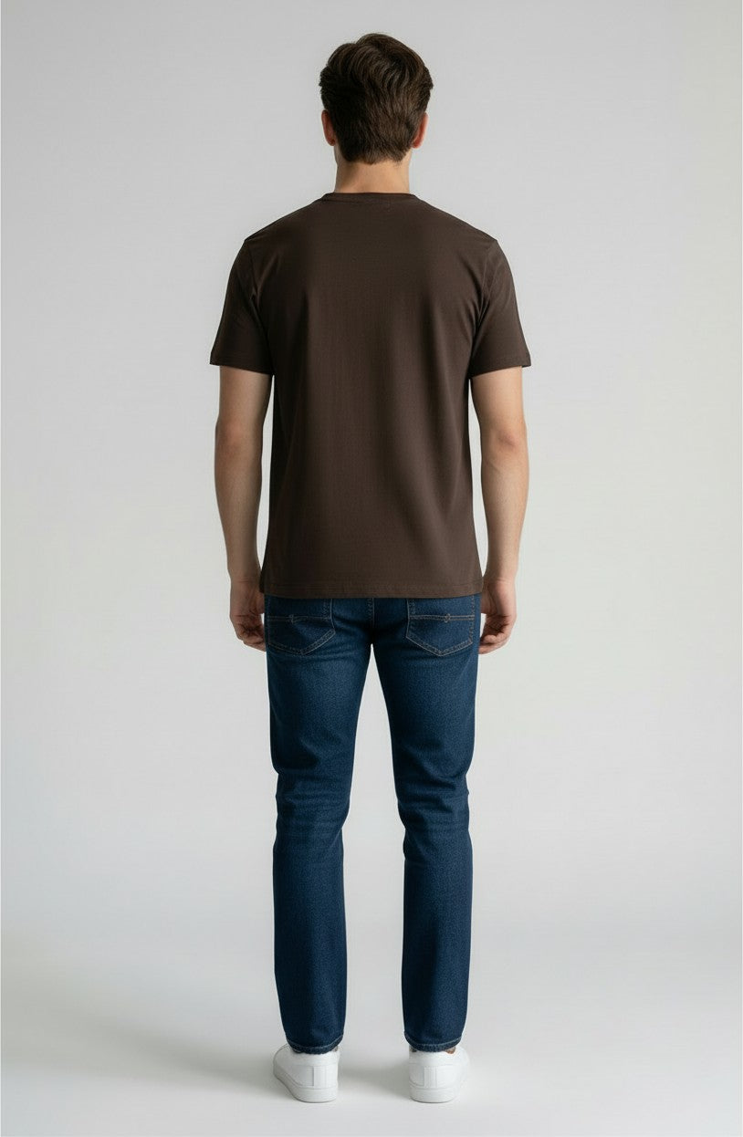 Different Print Regular Fit tee