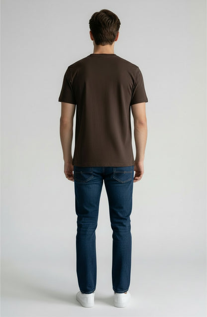 Different Print Regular Fit tee