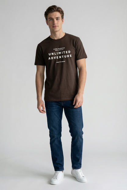 Unlimited Adventure Print Regular Fit tee