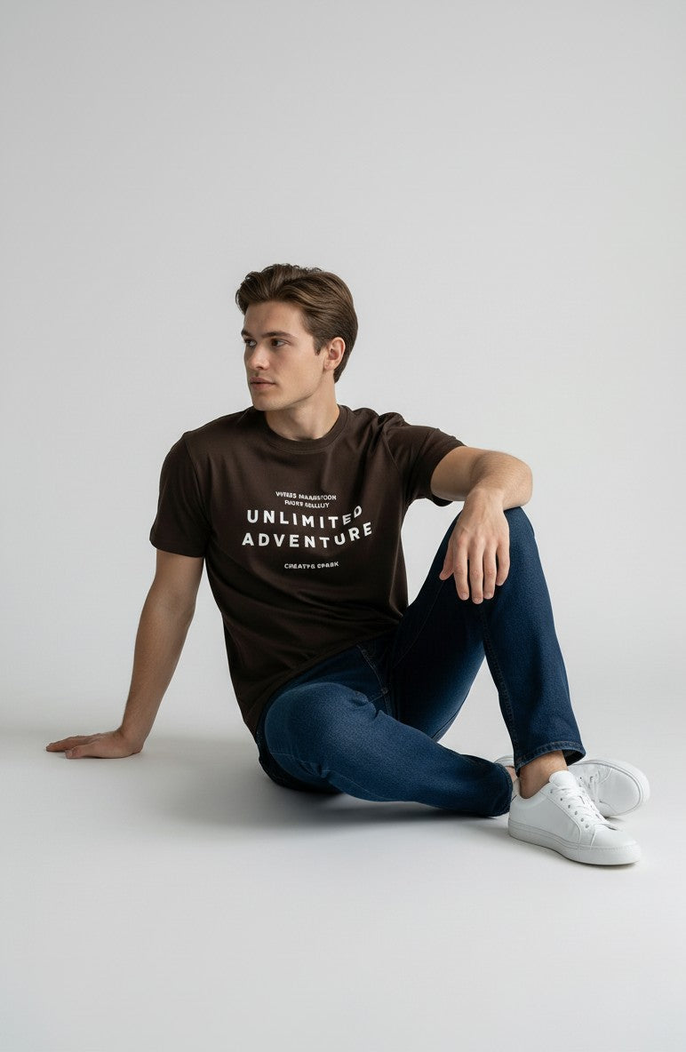 Unlimited Adventure Print Regular Fit tee