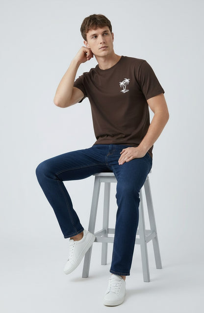Tree  Print Regular Fit tee